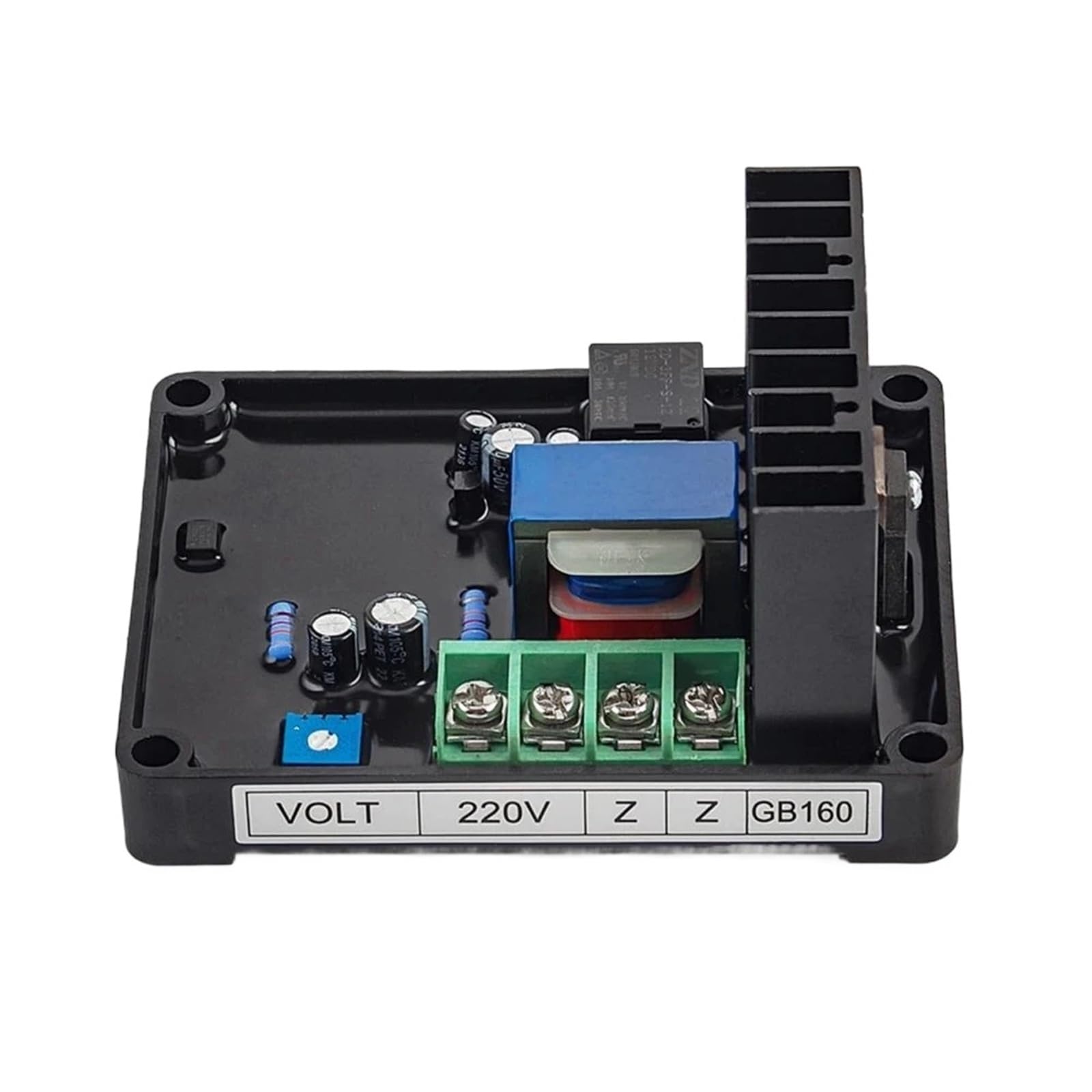 1 Unidad GB160 GB170 Generador AVR 220 V Monofásico 380 Trifásico Regulador de Voltaje Automático Estabilizador Piezas Grupo Electrógeno Diésel(GB170 380V)
