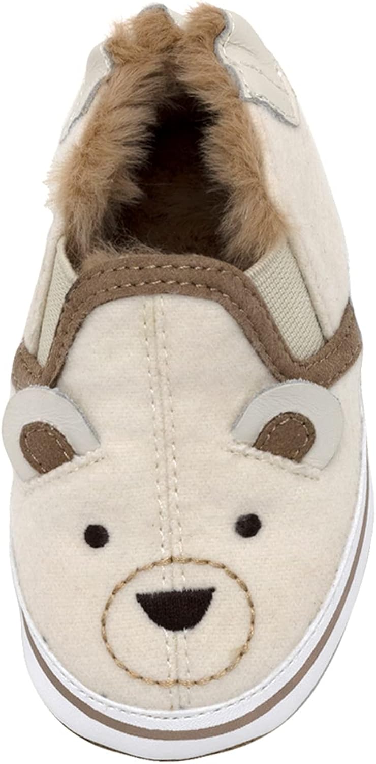  | Robeez Baby Boys and Unisex Soft Soles Slip-Resistant Crib Shoes Slippers for Infant and Toddler, 0-24 Months | Slippers