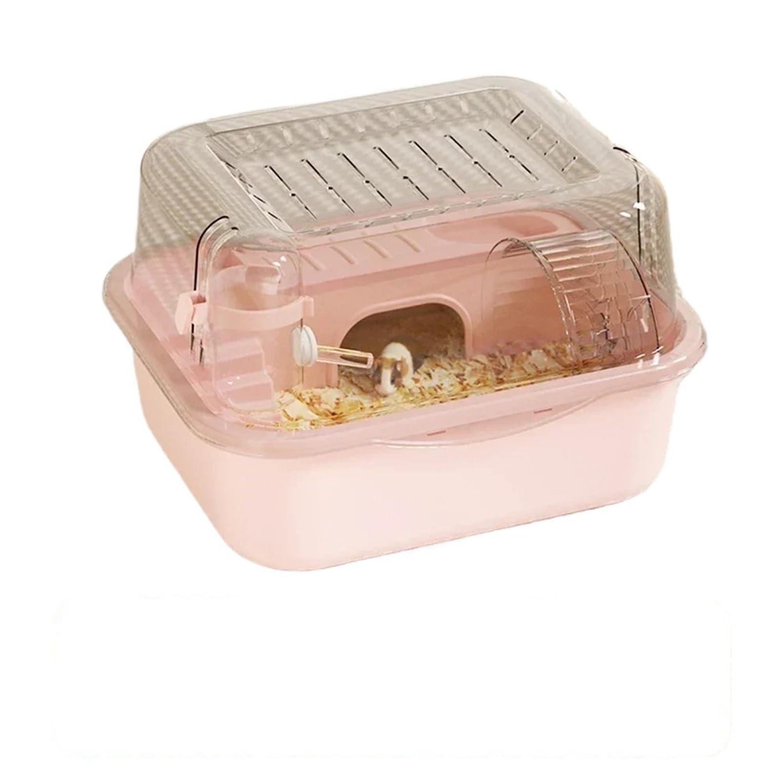 Jaula Hamster Jaula for hámster, hábitat pequeño for hámster, Jaula for Animales pequeños for el hogar con Tubo, Rueda de Ejercicio, cabaña, hábitat for Ratas y jerbos(ACH819)