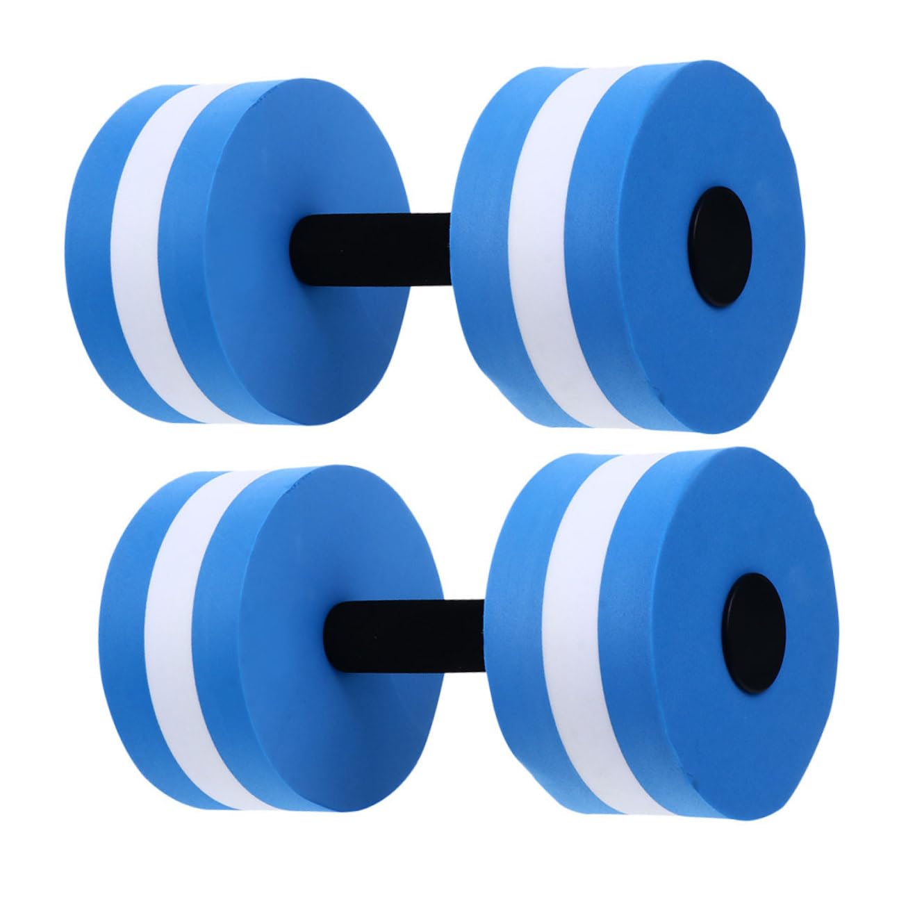 ibasenice 2pcs Floating Dumbbells Aquatic Exercise Equipment Aquatic Dumbbell Fitness Pool Exercise Equipment Light Weight Aquatic Dumbbells Pool Weights for Water Exercise Foam