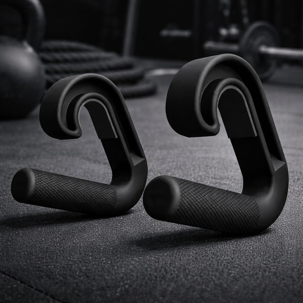 Professional 90° Gym Handle Weightlifting Grips Deadlift Rowing Pull Down Attachment Home