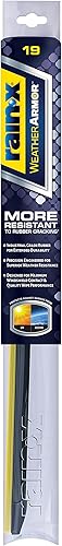 Miniatura 11 de Rain-X 830224 WeatherArmor Beam Wiper Blades, 24 Inch Windshield Wipers (Pack of 1), Automotive Replacement Windshield Wiper Blades With Industrial