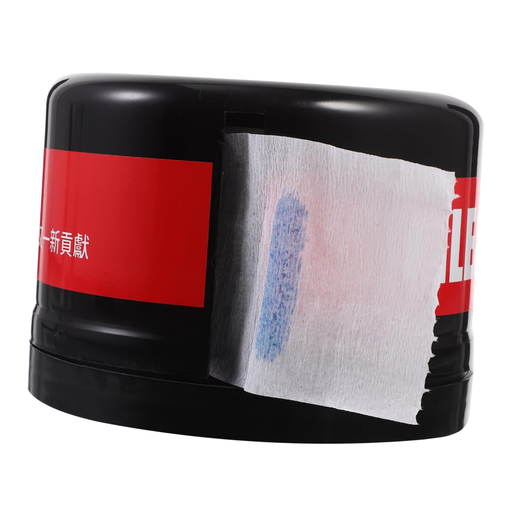 FRCOLOR Professional Barber Neck Strip Dispenser Box Hair Salon Accessory Neck Paper Roll Box Barber Holder