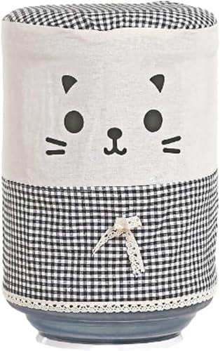 Cubiertas de barril dispensador de agua, bonita decoración de cubo de tela, reutilizable, a prueba de polvo, protector para dispensador de agua de