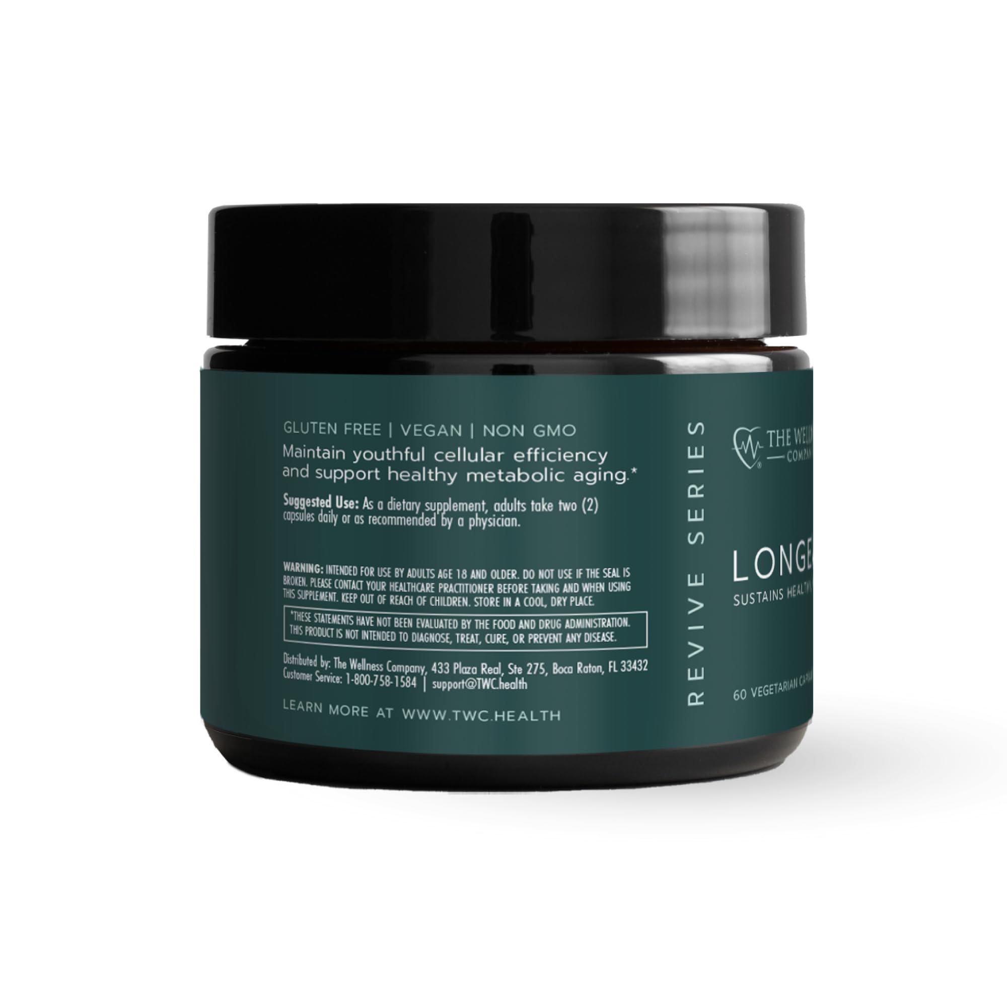 Amazon.com: The Wellness Company Longevity – Mitochondria Efficiency, DNA Repair, Cellular Senescense - NR, Lipsomal Glutathione, Resveratrol, Bifidobacterium 15B CFU Amazon.com: The Wellness Company Longevity – Mitochondria Efficiency, DNA Repair, Cellular Senescense - NR, Lipsomal Glutathione, Resveratrol, Bifidobacterium 15B CFU
