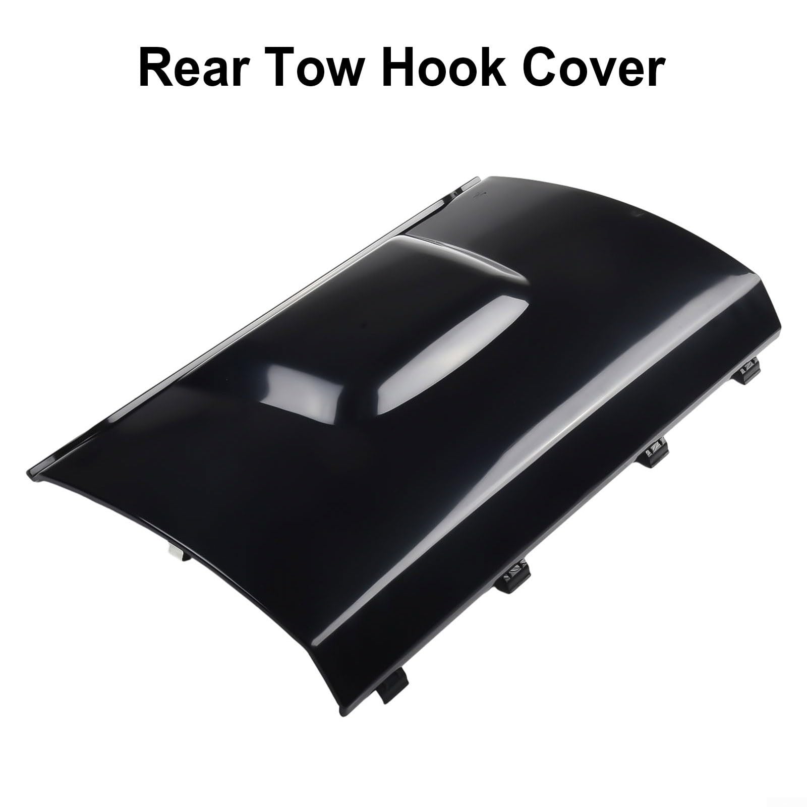 1 pieza parachoques trasero gancho de remolque cubierta para Mercedes para BENZ W163 ML320 1998-2005 A1638801105 plástico negro reemplazo directo Off-Road Recovery