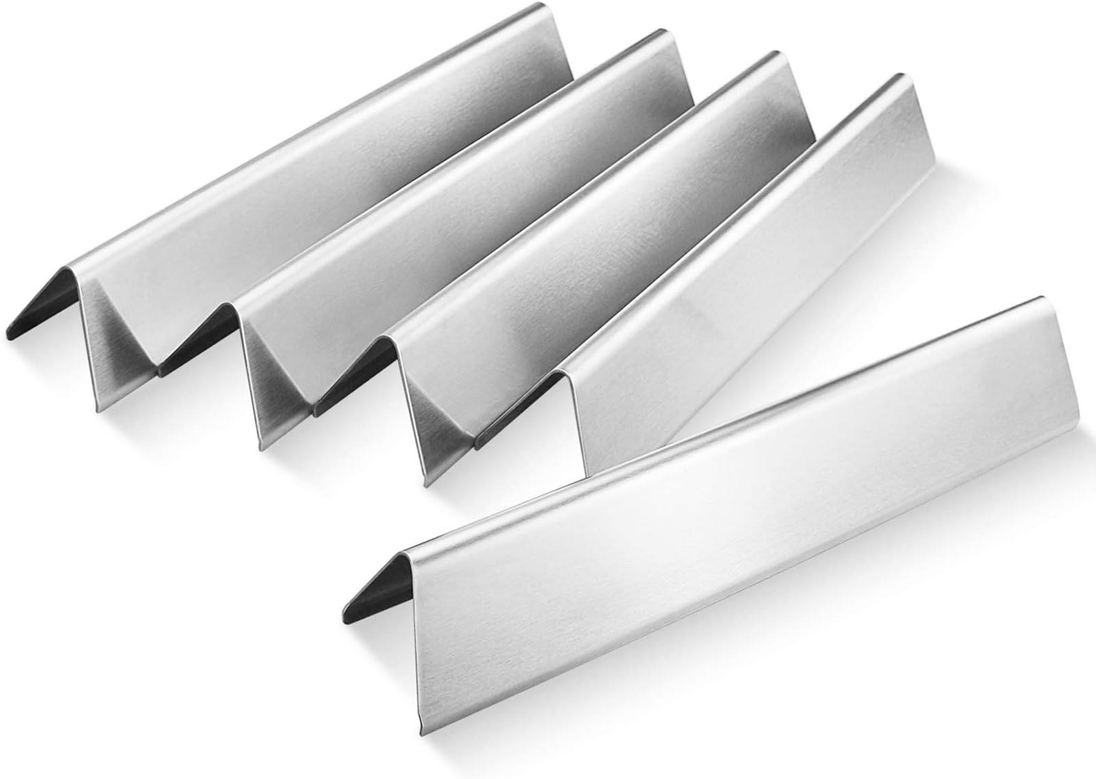 Barrette Aromatizzanti Per Griglia Weber Spirit Serie 200 - Piastre Riscaldanti In Acciaio Smaltato, 38.9 Cm, Confezione Da 3 - Foto 5