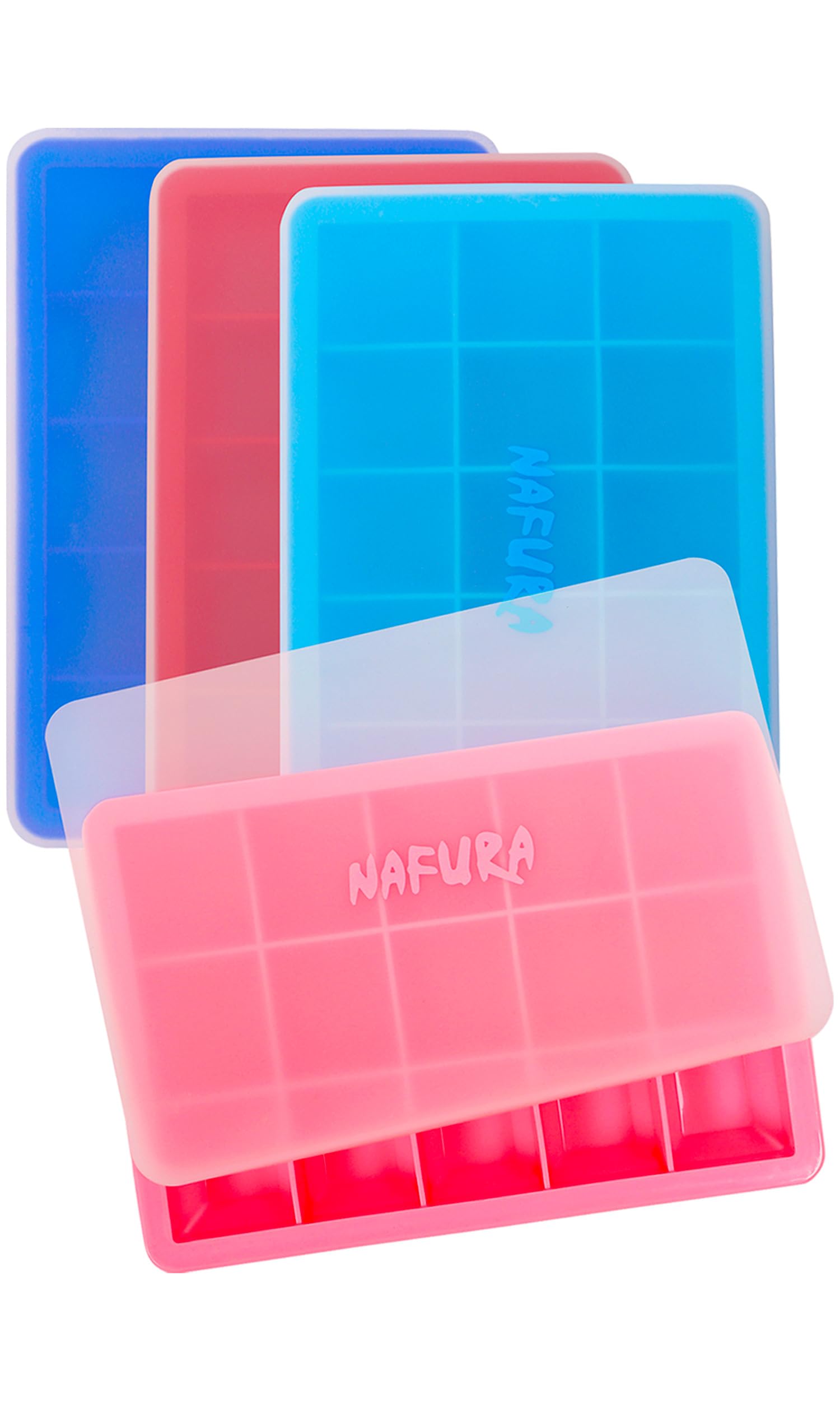 IJsblokjesvorm met deksel | BarUp | Blauw | Hendi 679074 kopen? - - Dé Non-Food Horeca Groothandel