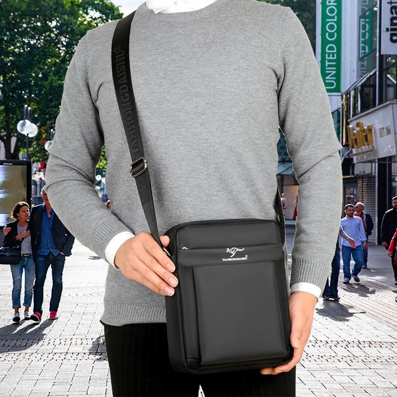 Miniatura 2 de Aisinivo Bolso de mensajero Bolsos de hombro Bolsos y bolsos de hombre Bolsos cruzados pequeños para hombres Bolsa de viaje