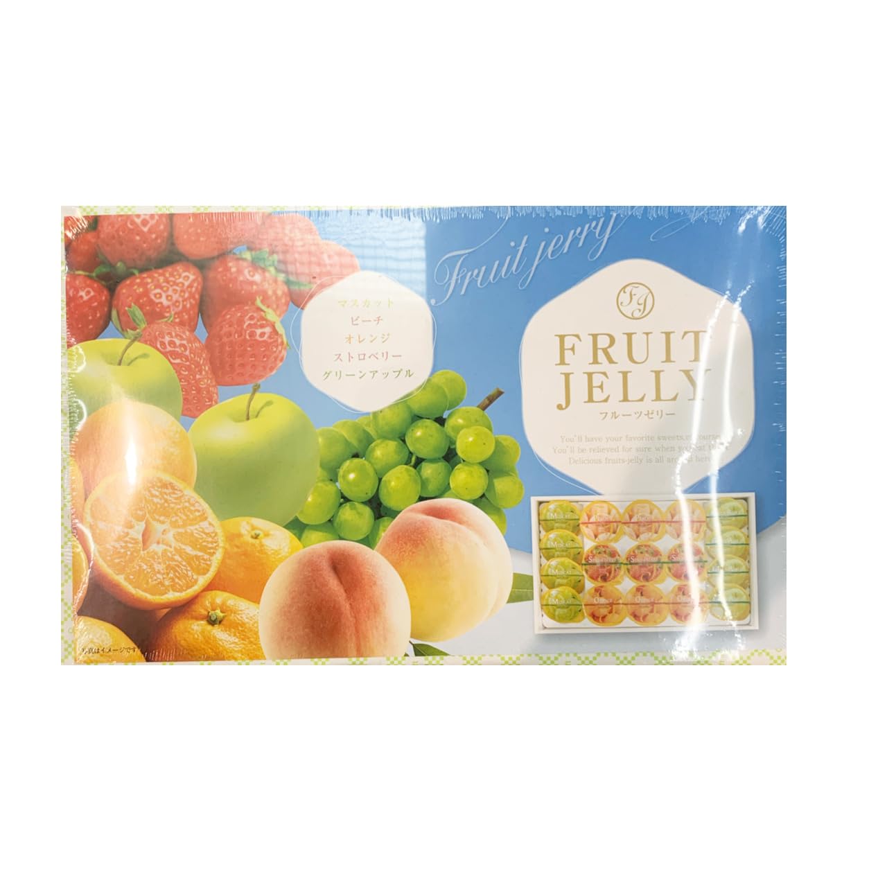 Amazon.co.jp: フルーツゼリー20個 詰め合わせギフト 54g×20 : 食品