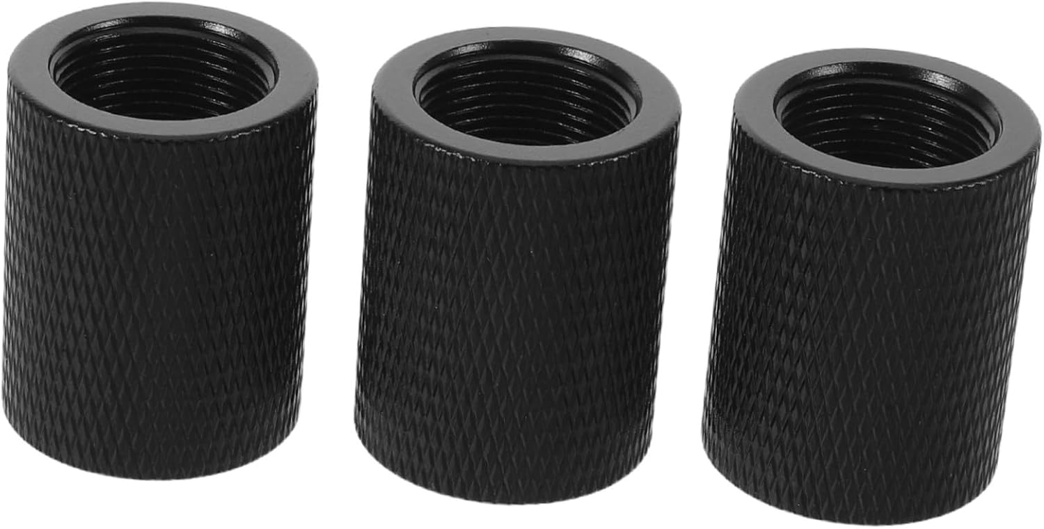 3 Pack Microphone Stand Adapter Nuts 5 8 27 Metal Parts