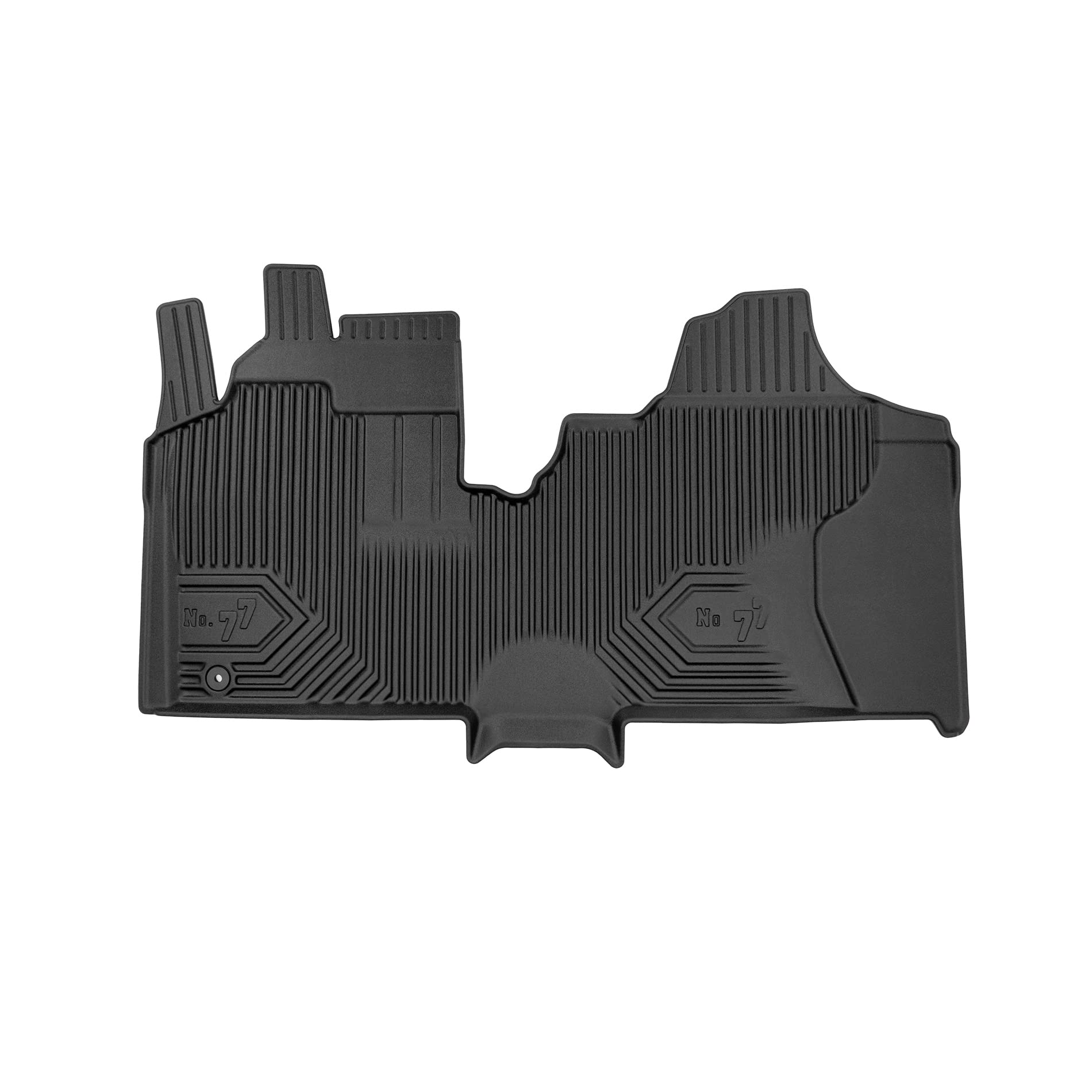 FROGUM No.77 Alfombrillas para Coche Alfombras para Citroën Jumpy II 2007-2016 | Borde Alto | para Todo el año | Tamaño