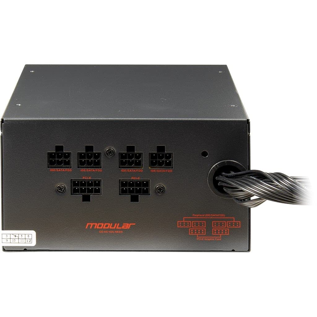 FUENTE DE ALIMENTACIÃ“N INTER-TECH 750W HIPOWER SP-750CM 1X 140MM VENTILADOR RETAIL