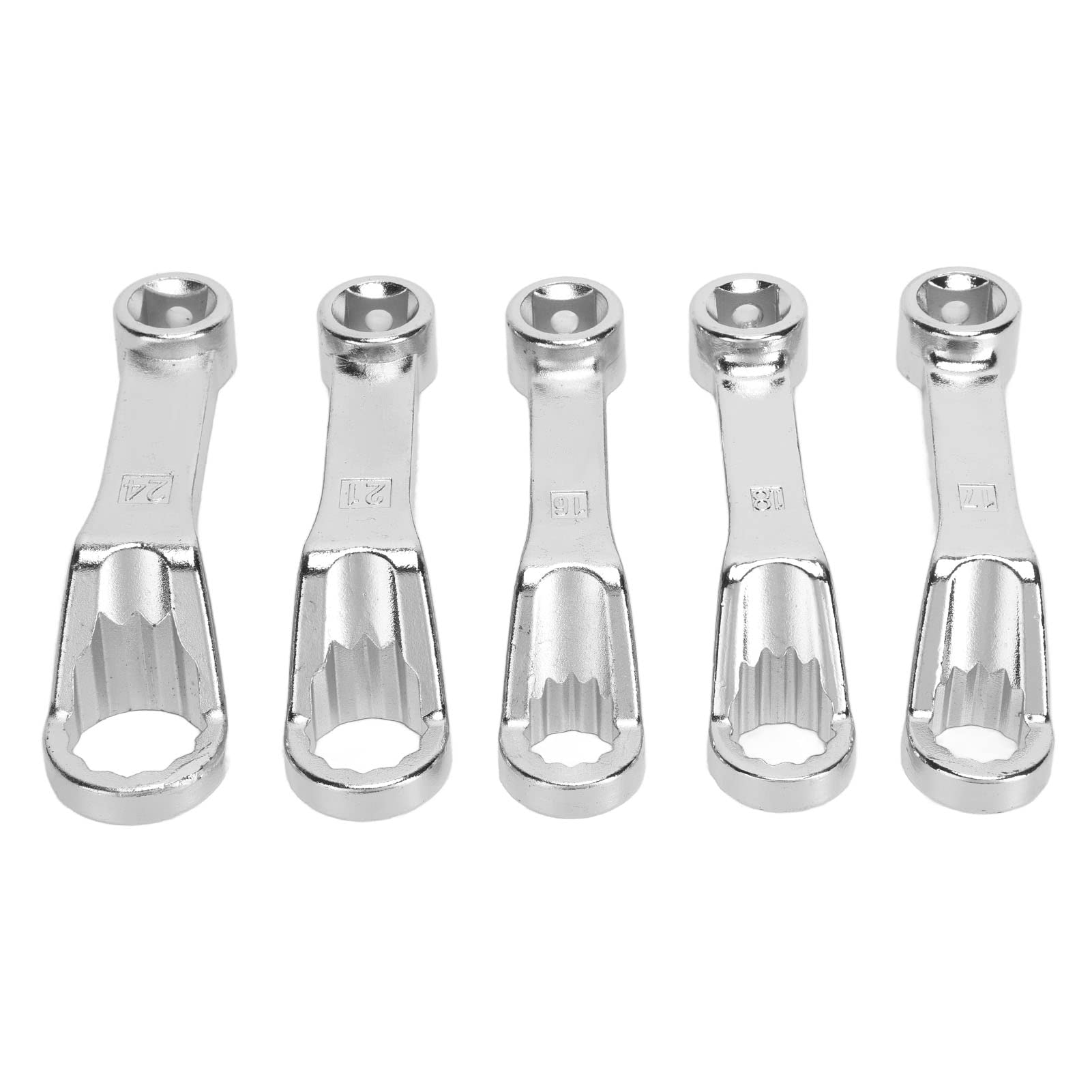 Akozon Chiave a Tubo per Supporto Motore 16 Mm 17 Mm 18 21 24 Offset Strumento di Regolazione della Campanatura dell'asse Posteriore per W220 W210 W203 W219 W221