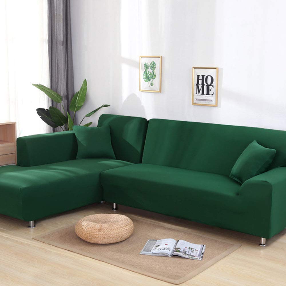 Jednolity kolor elastyczny elastan narzuty na sofę narzuta na sofę ręcznik na sofę narożną narzuty na salon, kolor 17,3, siedzisko 190,230cm 1PC