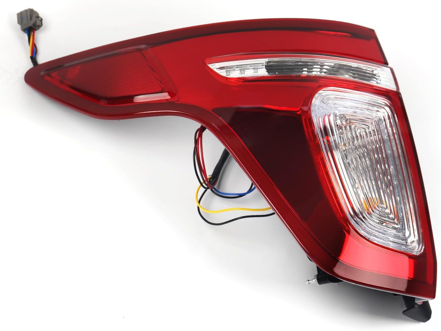 FIONE Tail Light Assembly Compatible with 2011 2012 2013 2014 2015 Ford Explorer Rear Lamp Brake Light Left Driver Side LH