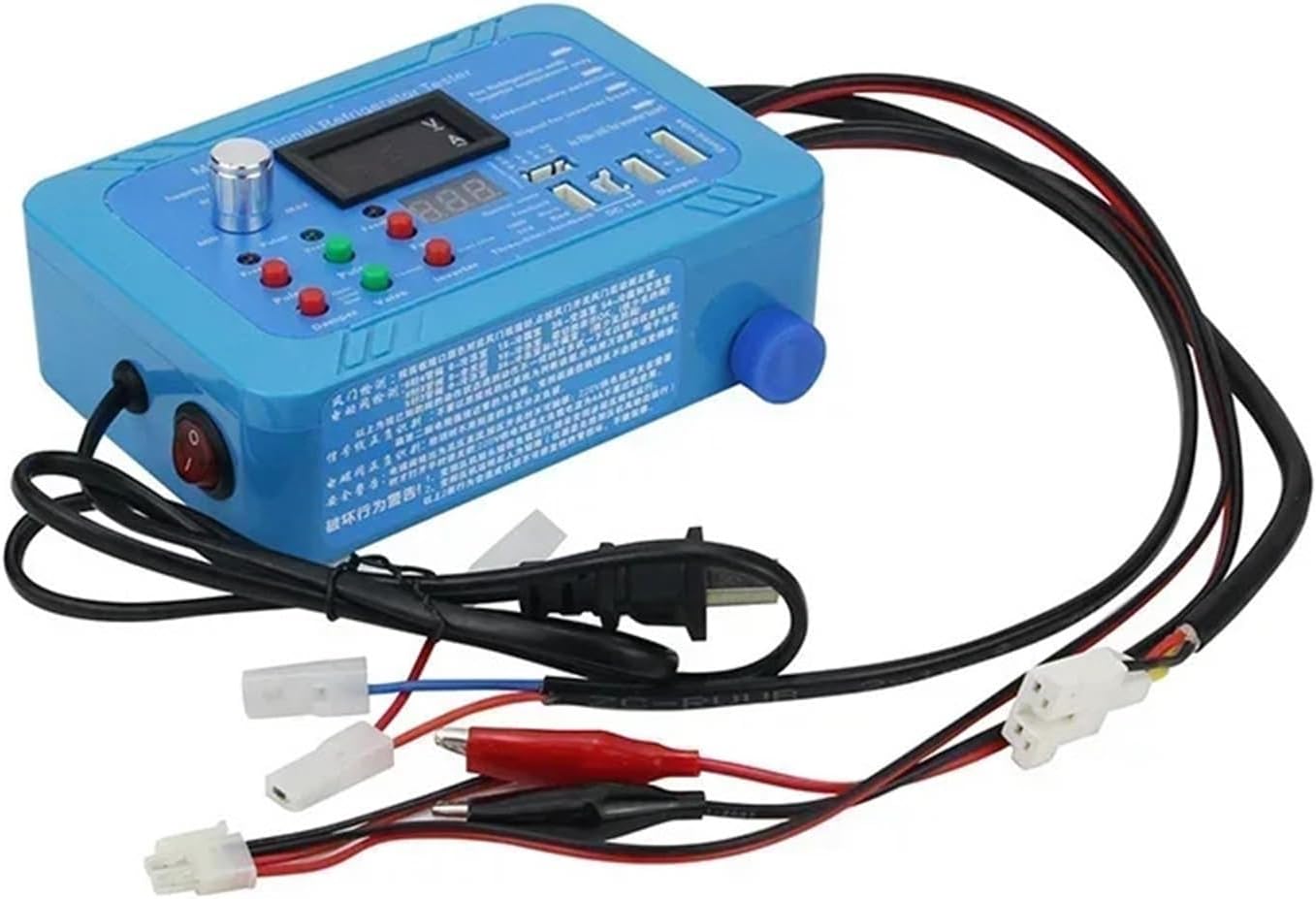 AC220V Refrigerator Compressor Tester Pulse Solenoid Valve Inverter Test Tool Universal English Version