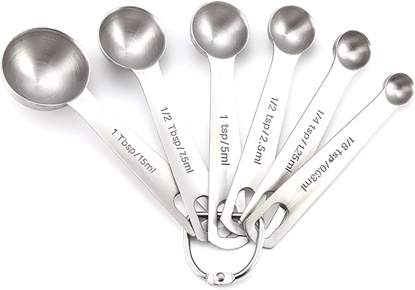 GAILY YOUTH Measuring Spoon Stainless Steel Measuring Spoons Set 7 Pcs, Measuring