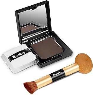 New Root Touch Up Hair Color,Hair Fibers for Thinning Hair,Cruelty Free Hairline Powder - Instantly Cover Touch Up, Hair Color Root Touch Up Powder, Hair Thickener for Women & Men (Med Brown)