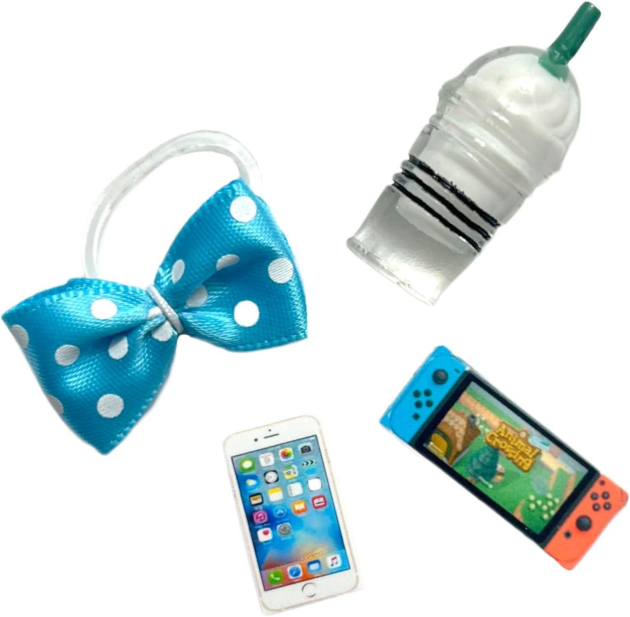 Pet Shop Accessories LPS 4 PC Lot Bow Game Controller Clothes CAT NOT Included …