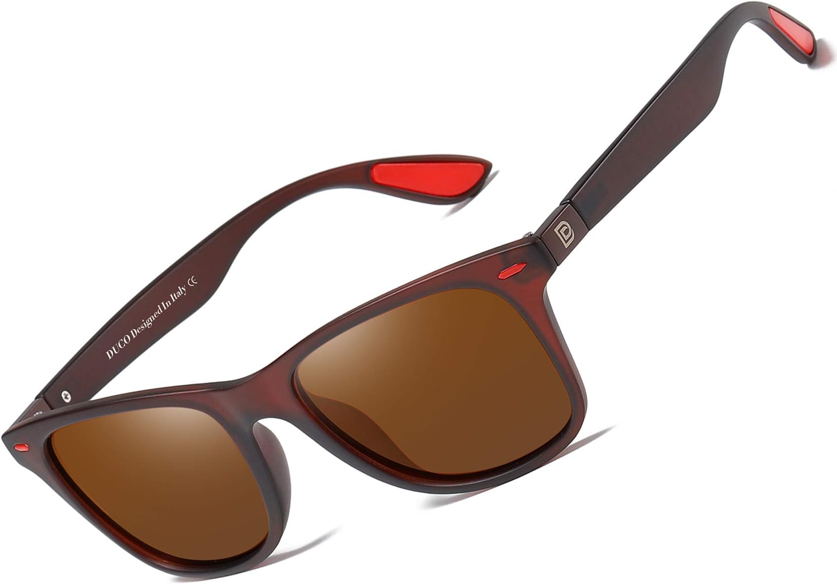 Retro Sunglasses for Men and Women for Driving Cycling Fishing Golf 2146 - Brown -