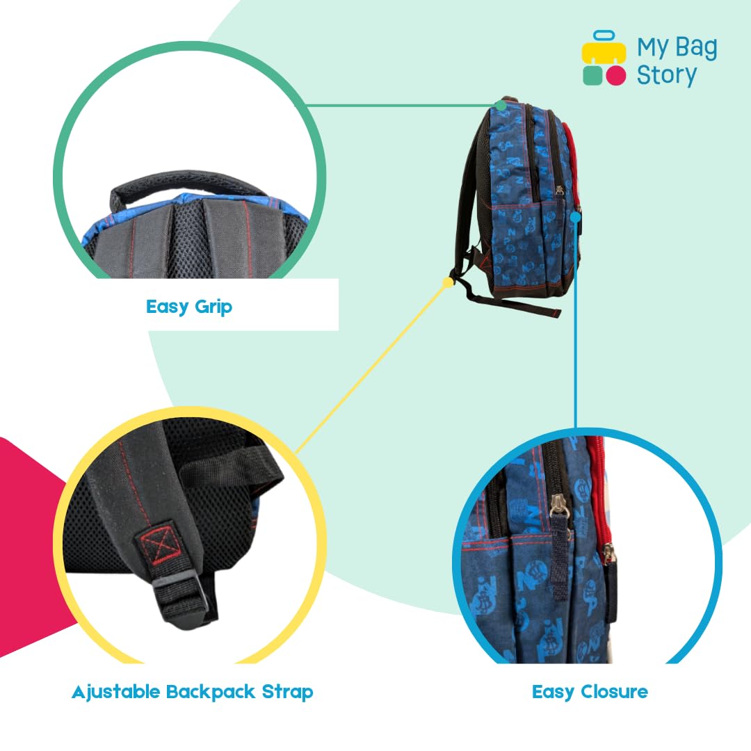 mybagstory - Mochila para niño (45 x 32 x 16 cm)