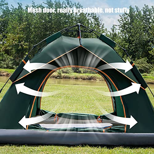 Carpa impermeable para camping 4 personas HUHJYUGE miniatura 4