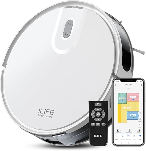 ILIFE V20 Robot Vacuum with Laser Navigation