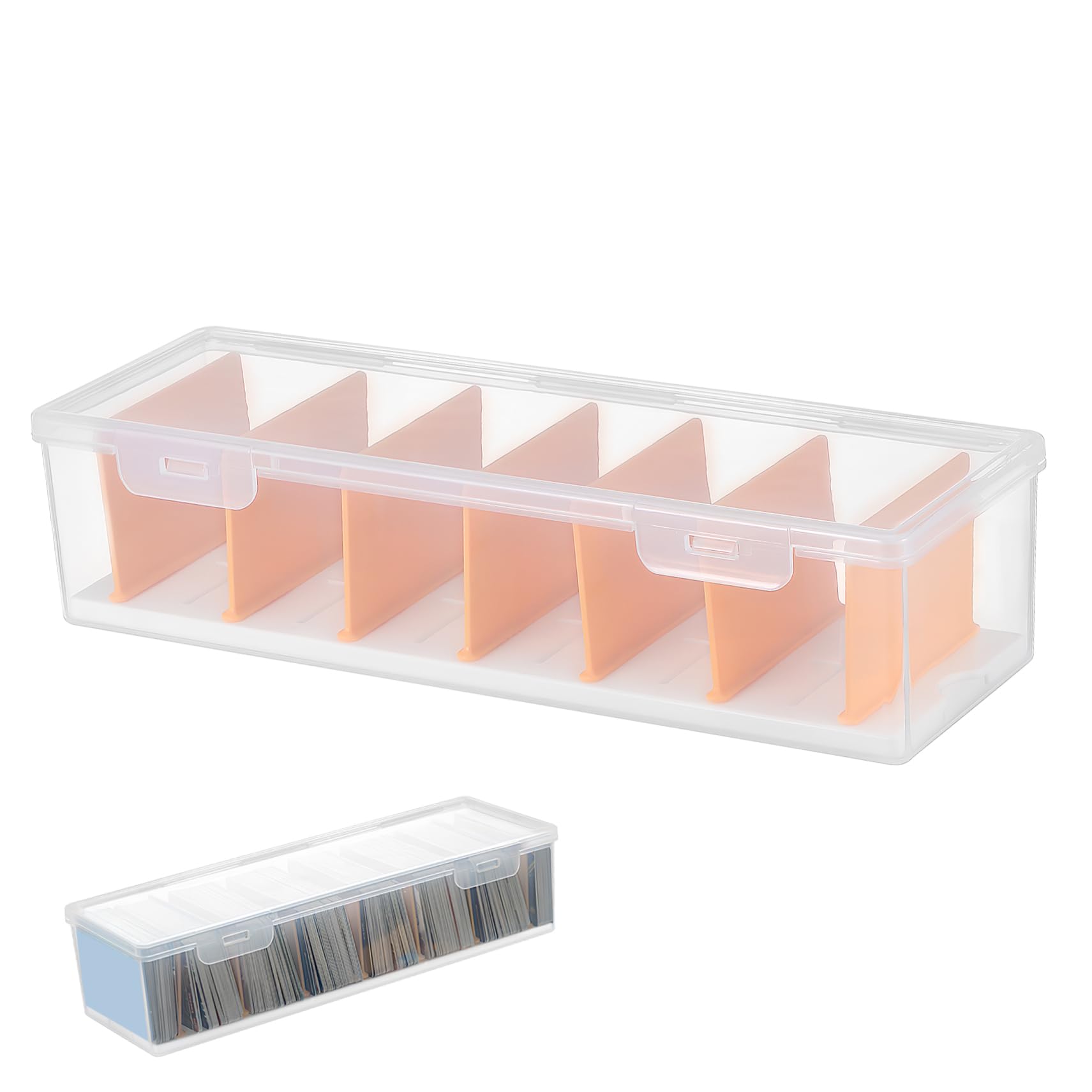 Scatola Organizer Carte Collezionabili per Plastica