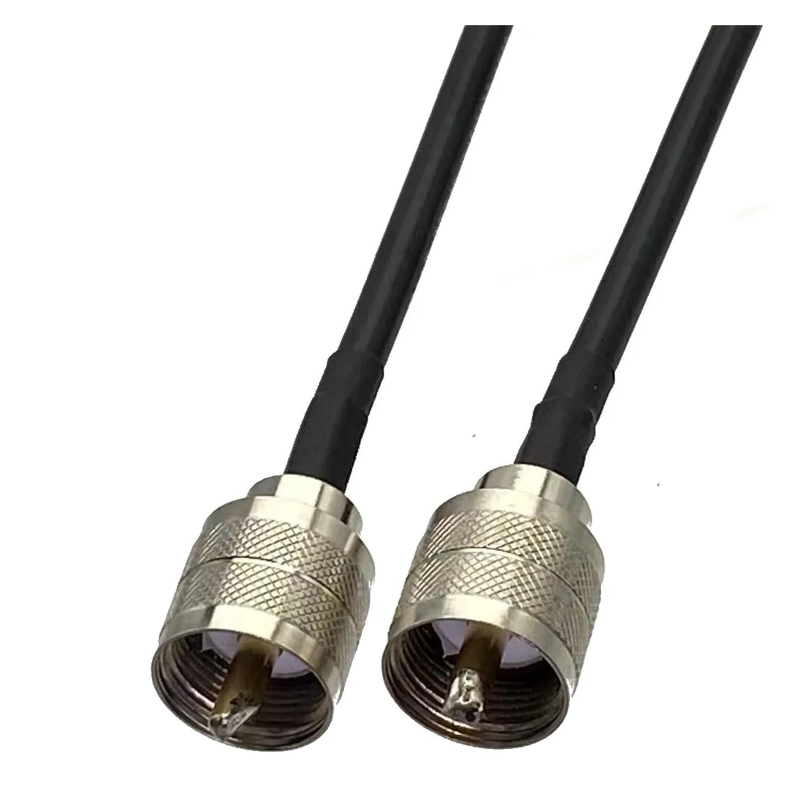 Cavo RG58 UHF Maschio A Connettore PL259 Adattatore Coassiale A Spirale