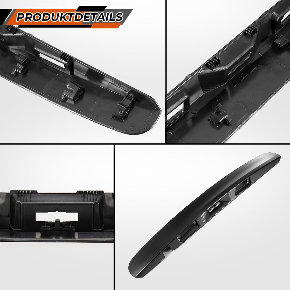 Heckklappen-Kofferraum-Griff, Heckklappe Leiste Heckklappen Griffleiste Kompatibel mit Nissan Qashqai J10 JJ10 2007-2013 90812JD20H