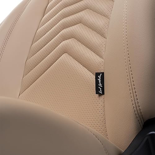 Miniatura 8 de Lord AutoFashion - Juego completo de fundas de asiento personalizadas para Toyota Corolla Sedan L, LE, XLE 2014 2015 2016 2017 2018 2019, piel