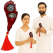 Digital Multi Faith Prayer Counter for Mantra Meditation and Healing Finger Tally Counter for Pooja Dhikr Rosary Yoga Affirmations Naam Jaap Simran Chant Mindfulness Rechargeable Spiritual Counter Divine - Harmony Edition