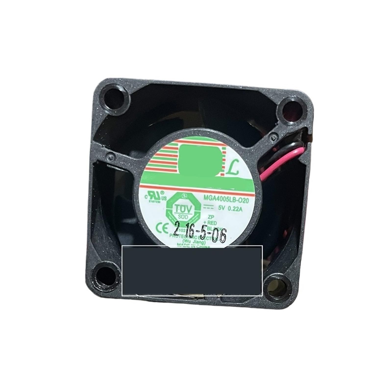TYHUJKKL MGA4005LB-O20 4020 5V 0.22A 2-wire cooling fan