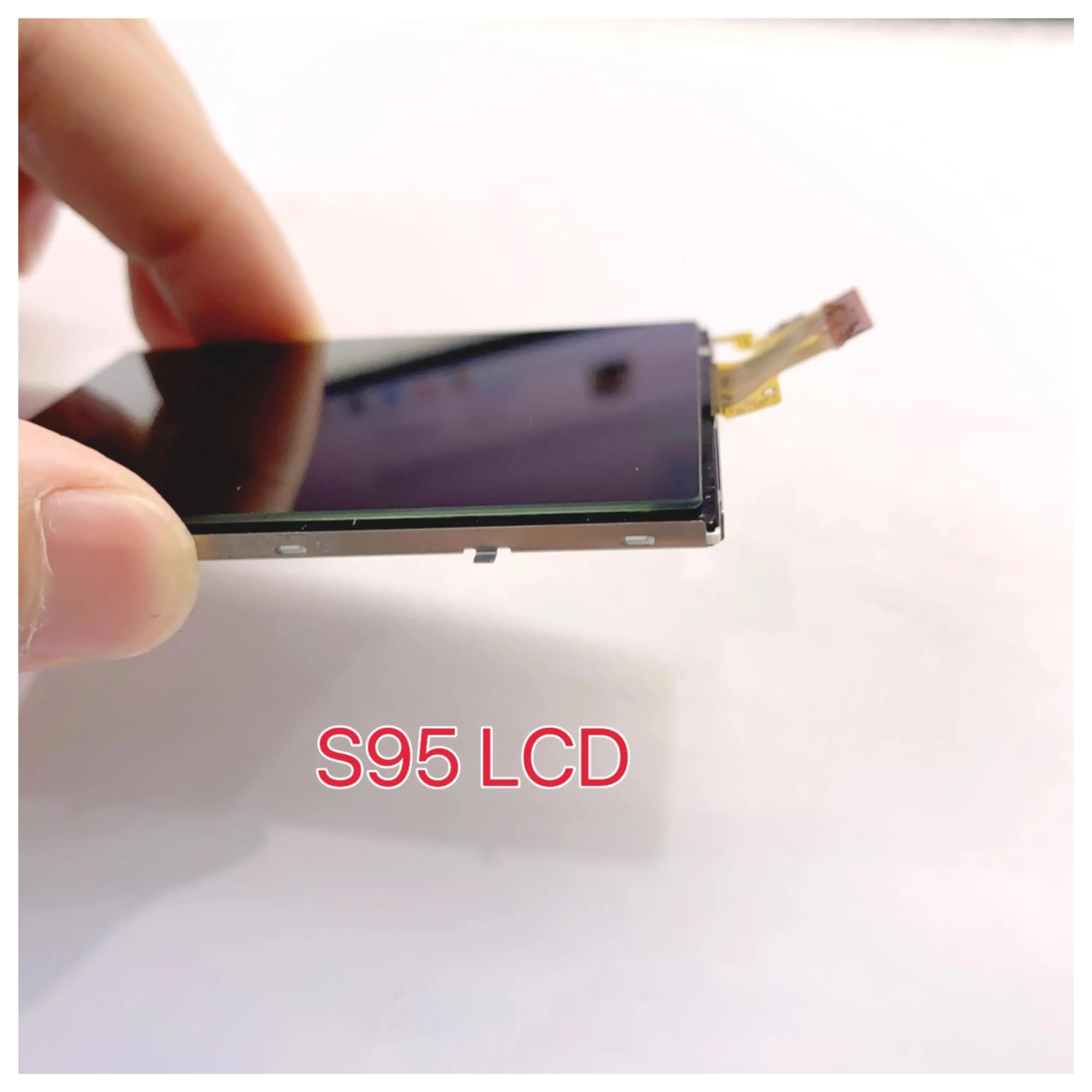 Bildschirm-LCD-Display, Kompatibel for Canon, Powershot S95 PC1565 Mit Hintergrundbeleuchtung Und Außenglas-Kamera-Ersatzteil