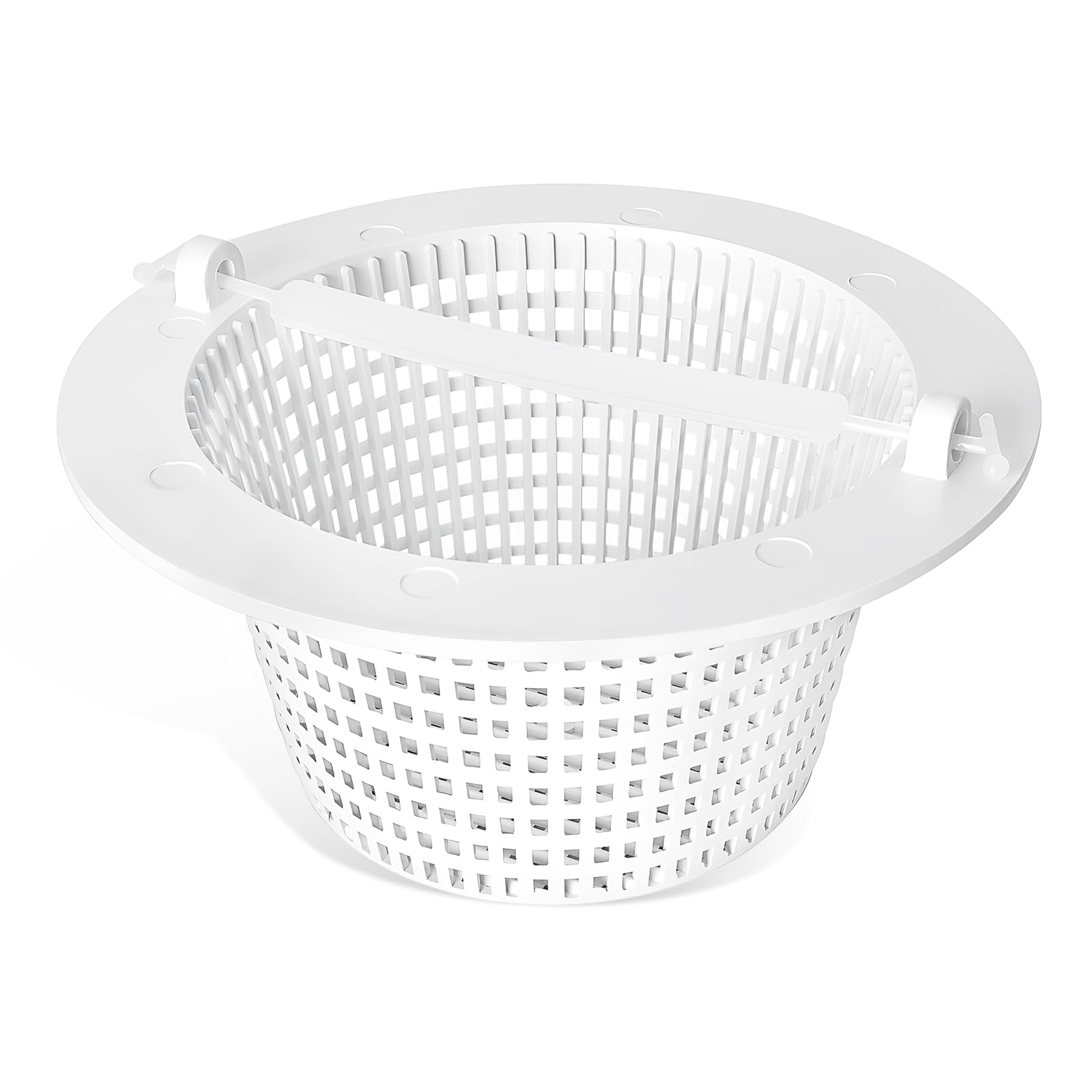Cestino per skimmer per piscina da 16/19 cm per Hayward Spx1091c SP1091LX SP1091WM Maniglia per cestello per skimmer per piscina fuori terra  15