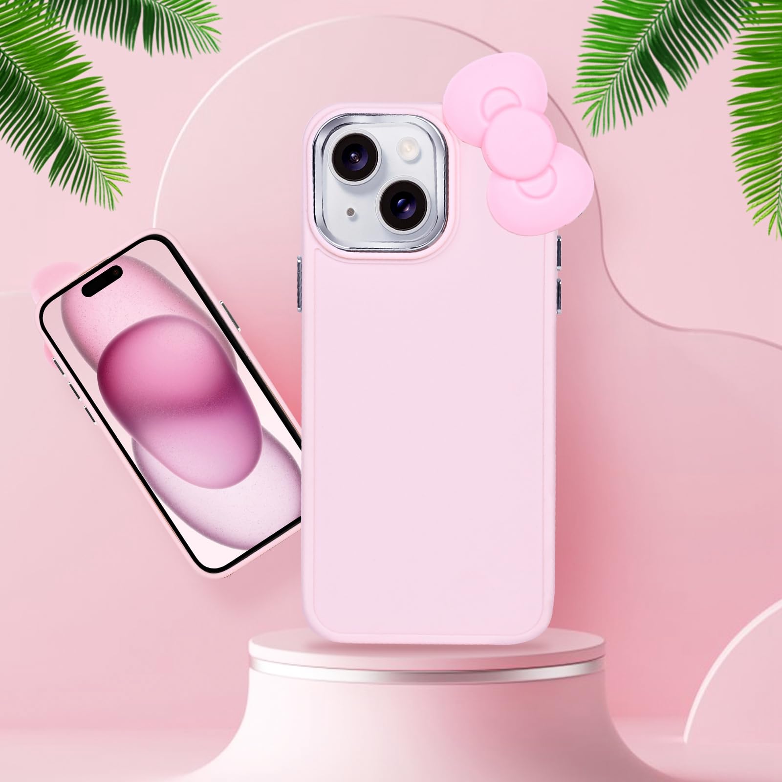スマホケース・テックアクセサリーその他 [ANDAASH] Parts Cub Teddy : Pink ANDAASH(アンダッシュ) スマホケース・テックアクセサリーその他