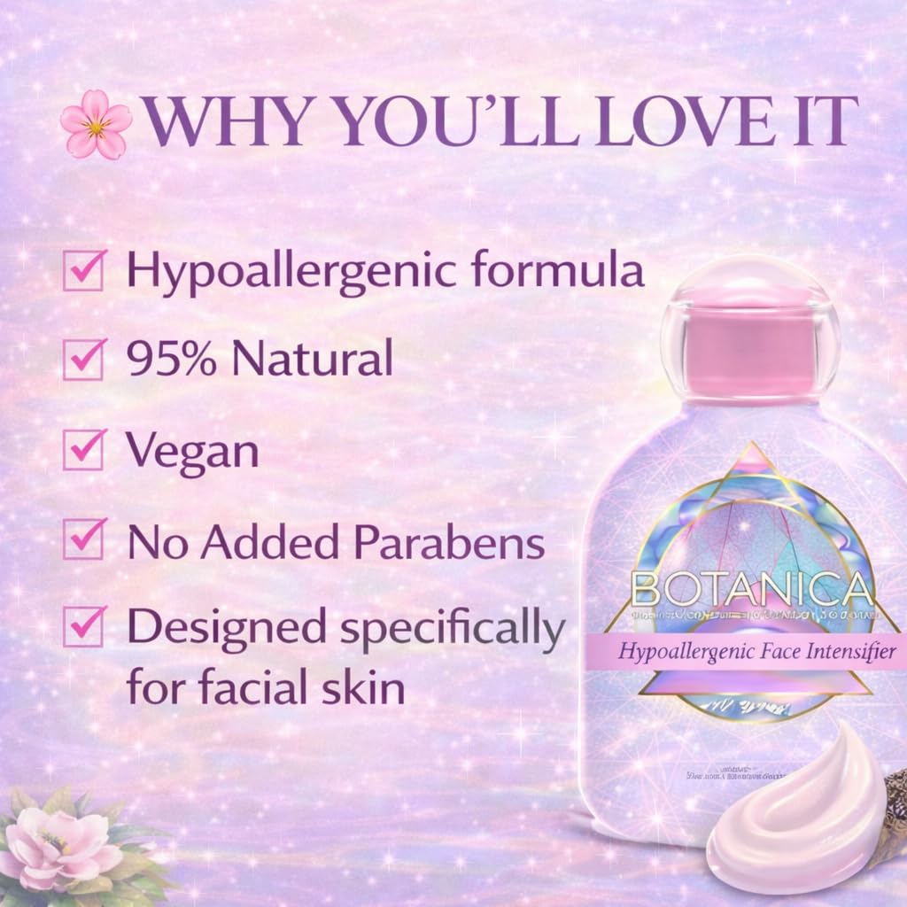 Pollution Protection Hypoallergenic Facial Intensifier Tanning Lotion with Natural Bronzer and Tyrosine 3 fl oz