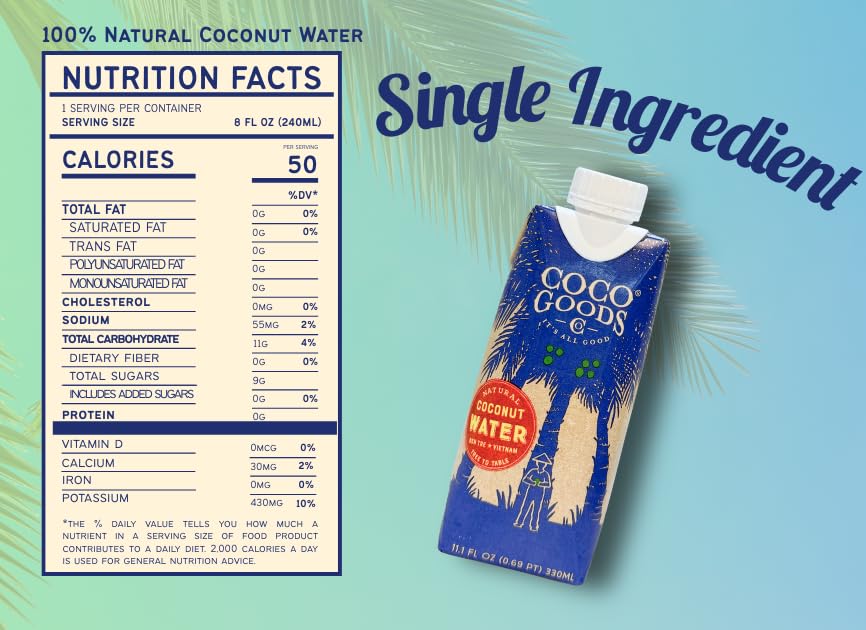  Single-Origin 100% Natural Coconut Water (11.2 fl oz) thumbnail