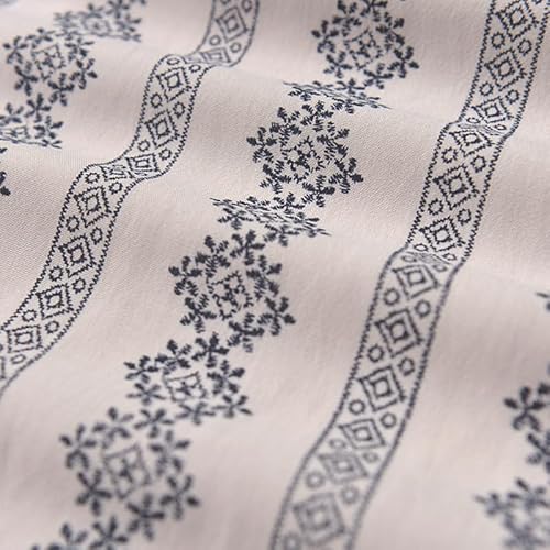 Material for Sewing Vintage Cotton and Linen Fabric for Clothing Dress Shirt Cheongsam Tablecloth Handnade DIY(White)