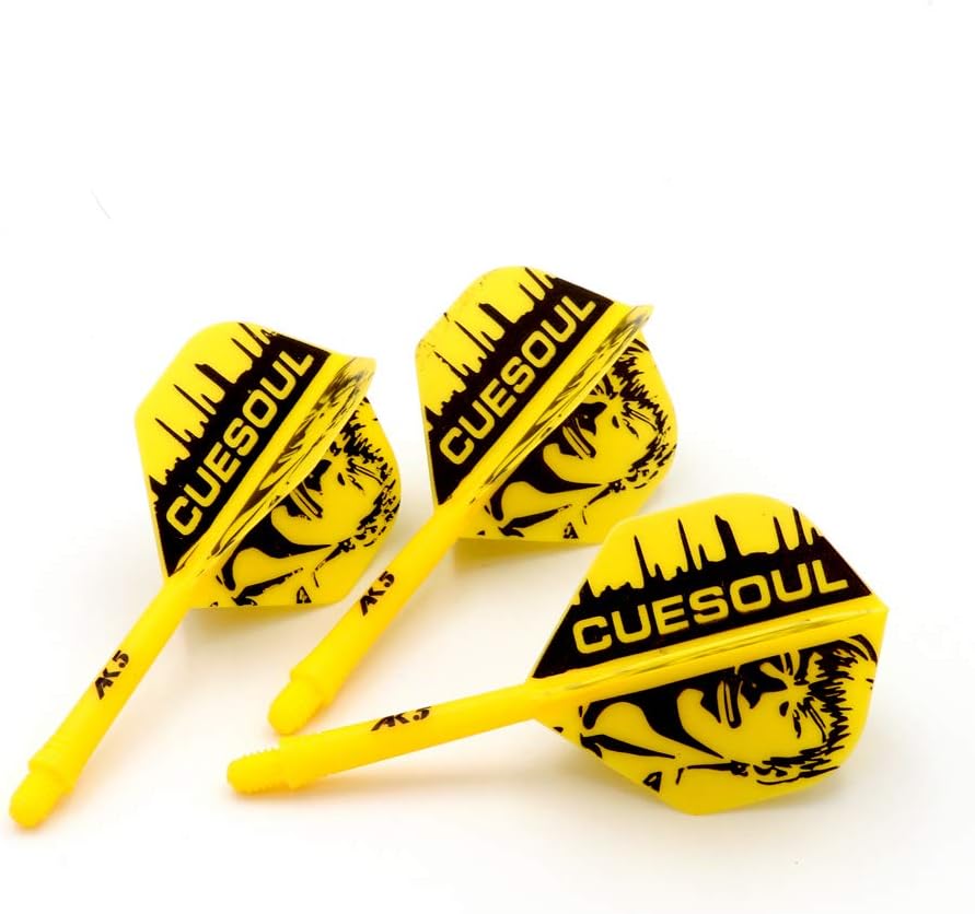 CUESOUL Dart Flights Red with Pattern Design : Sports & Outdoors