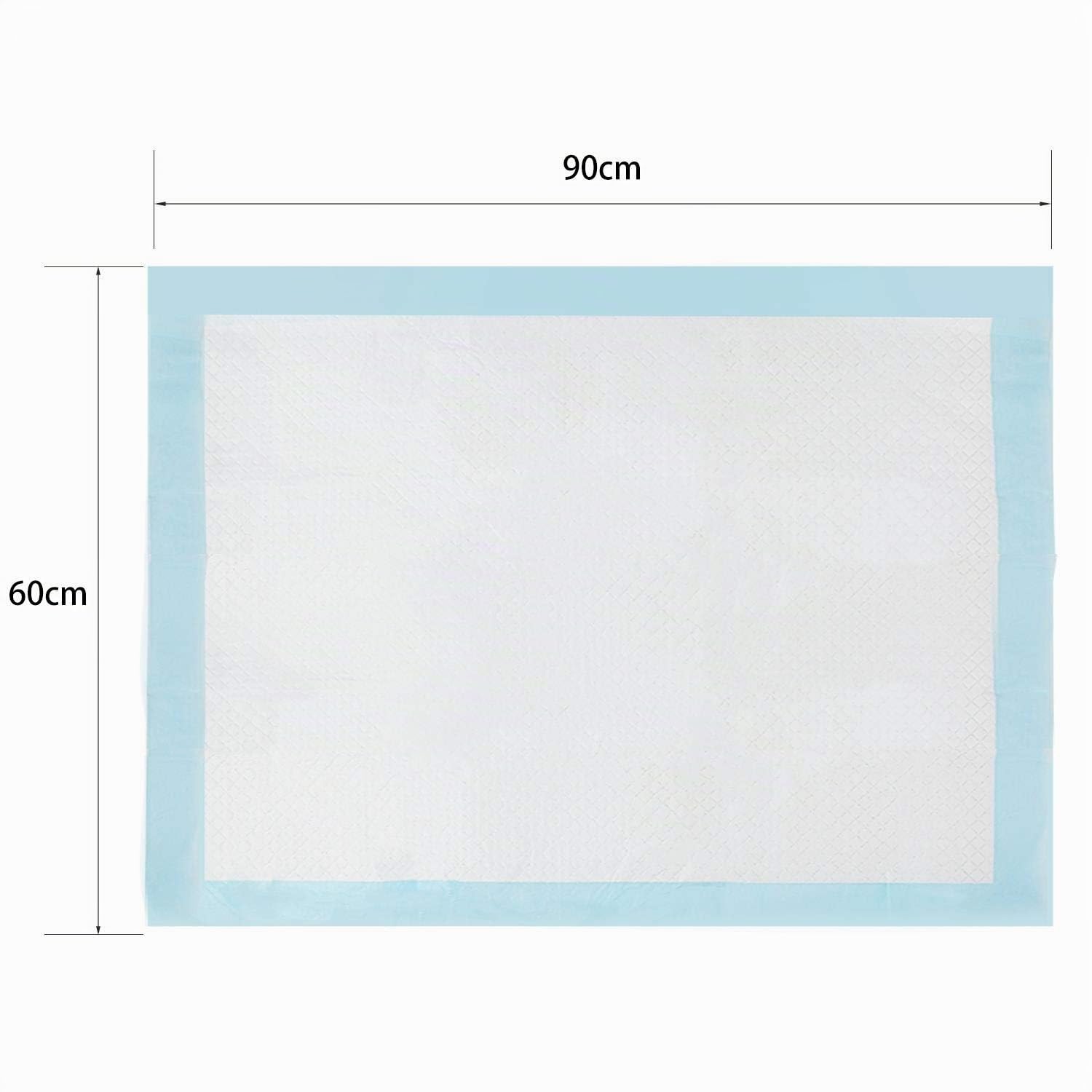 Nobleza - 100 x Empapadores Perros Alfombrilla higiénica de Entrenamiento para Perros. Ultraabsorbente 90cm*60cm