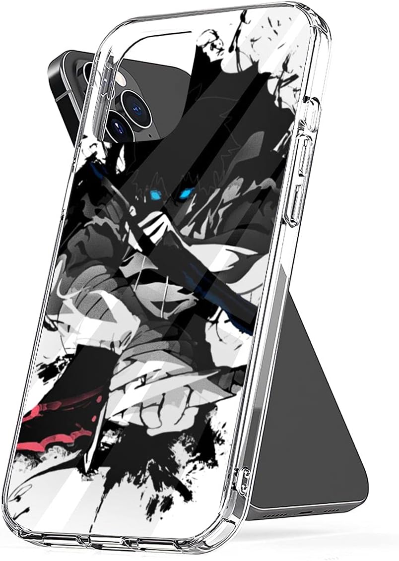 Phone Case Sung Aesthetic Jin Funny W O O Shockproof from Cover Solo Leveling Compatible with iPhone 15 14 13 12 11 X Xs Xr 8 7 6 6s Plus Mini Pro Max Transparent