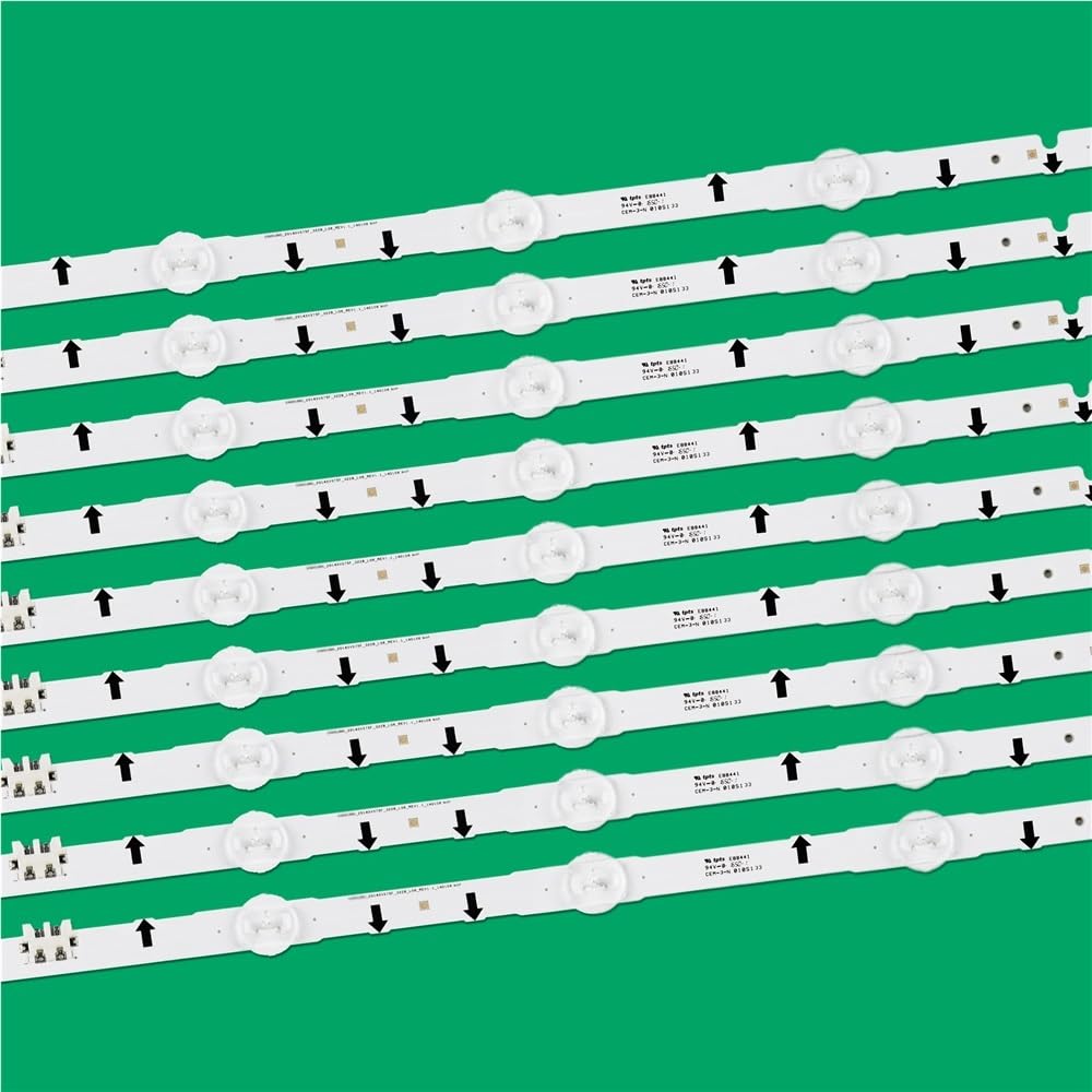 Kit de Bandes de rétroéclairage LED (27) for Samsung UA75H6400 UE75H6400 UE75H6400AW UE75H6470 UE75H6475 BN96-30437A BN96-30438A BN96-30439A