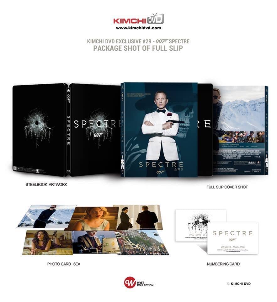 Amazon.co.jp: 007スペクター スチールブック フルスリップ仕様 