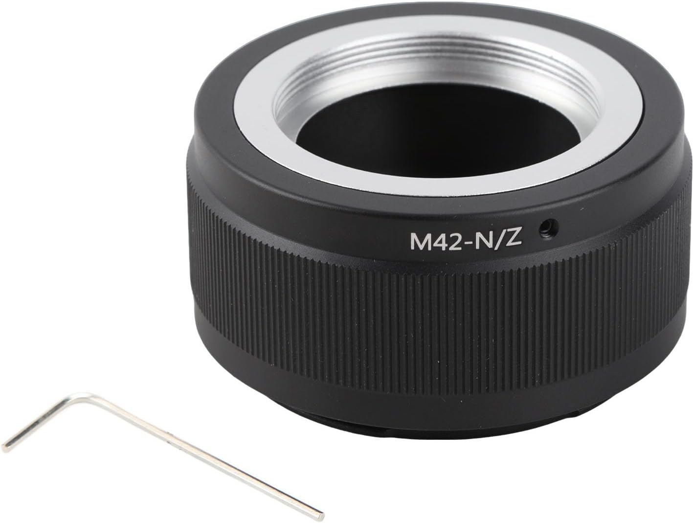 M42 to Z Mount Full Frame Camera Lens Adapter Ring for Z6 Z7 Z50 Aluminum Alloy Manual Focusing