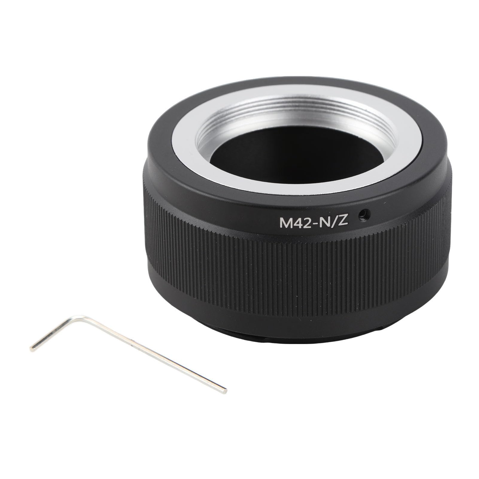 M42 to Z Mount Full Frame Camera Lens Adapter Ring for Z6 Z7 Z50 Aluminum Alloy Manual Focusing