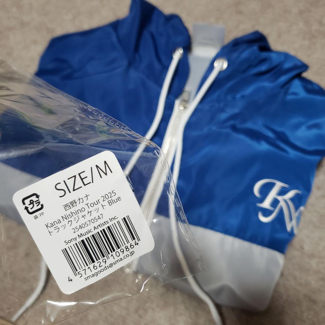 Kana Nishino Tour 2025 トラックジャケット Blue L Kana Nishino Tour