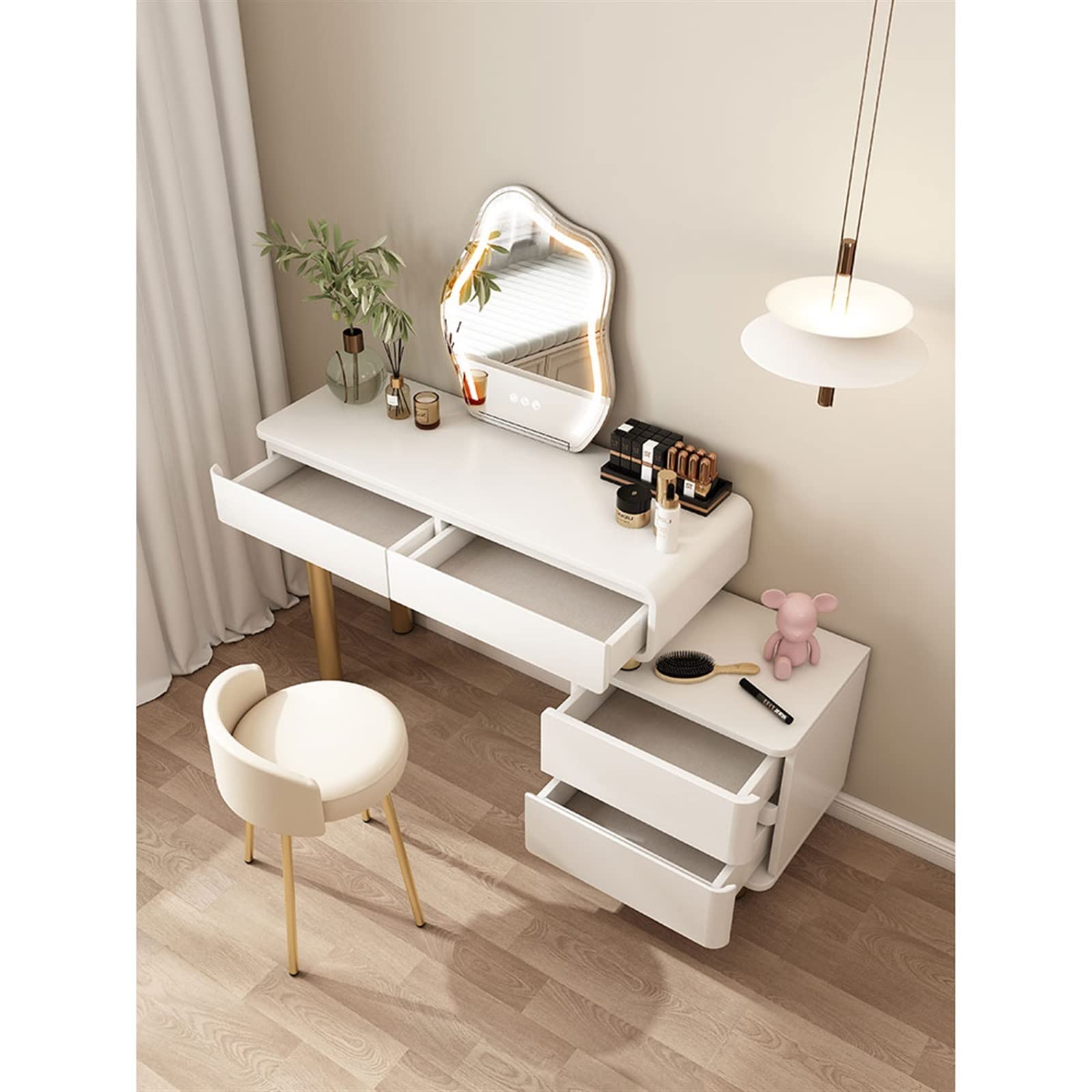Dressing Table Scrivania Con Specchio Per Trucco Ikea HEMNES