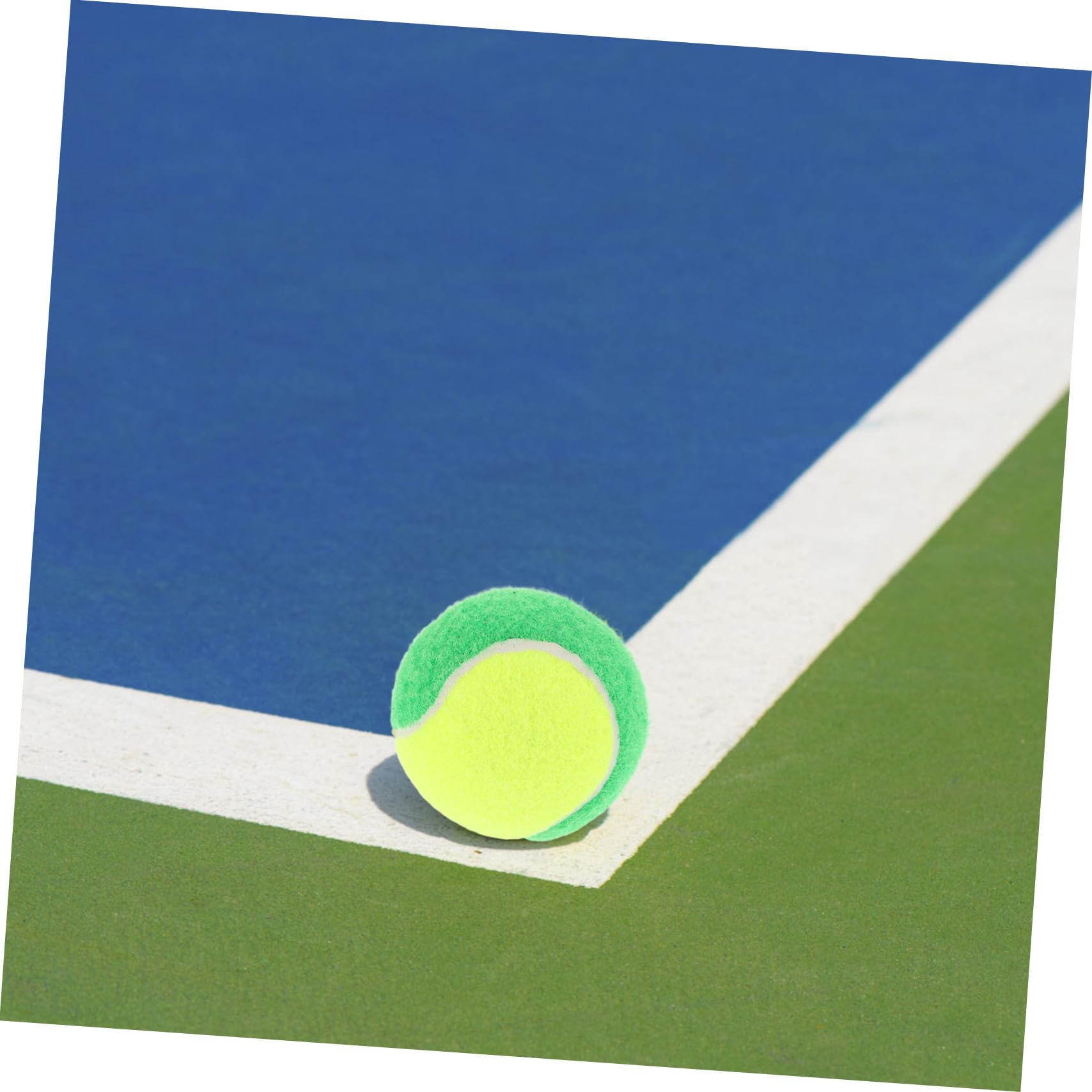 BESPORTBLE 20 Pièces Lot de Balles de Tennis pour Chiens Jouets Entraînement Interactifs pour Chiens Balles à Mâcher